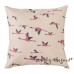 New IKEA Cushion Cover Pillow Cover Case 20x20" Majbritt Flying Flamingos Beige    183379678015